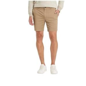 Goodfellow & Co Flat Front Khaki Shorts Men’s 30 Slim Stretch New